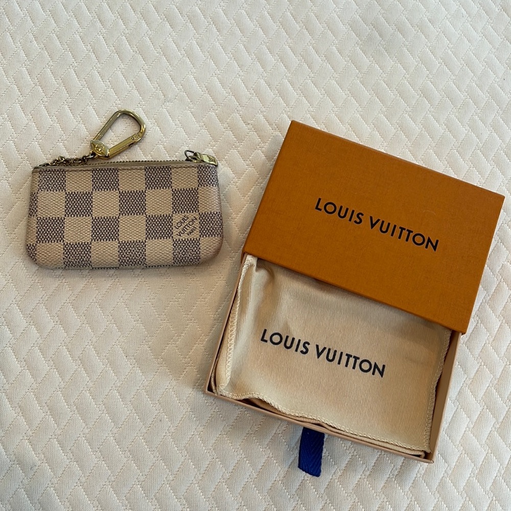 Louis Vuitton Damier Azur Keychain Wallet